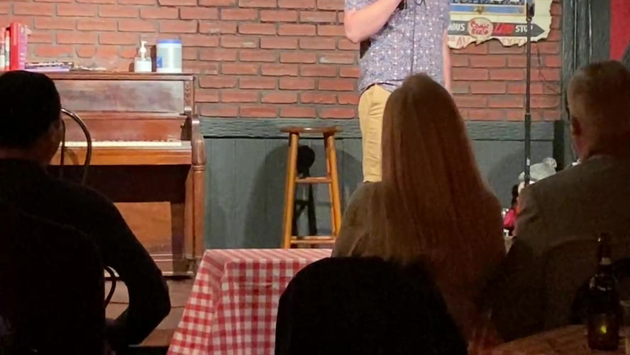 Connor Ford at the Comic Strip Live!